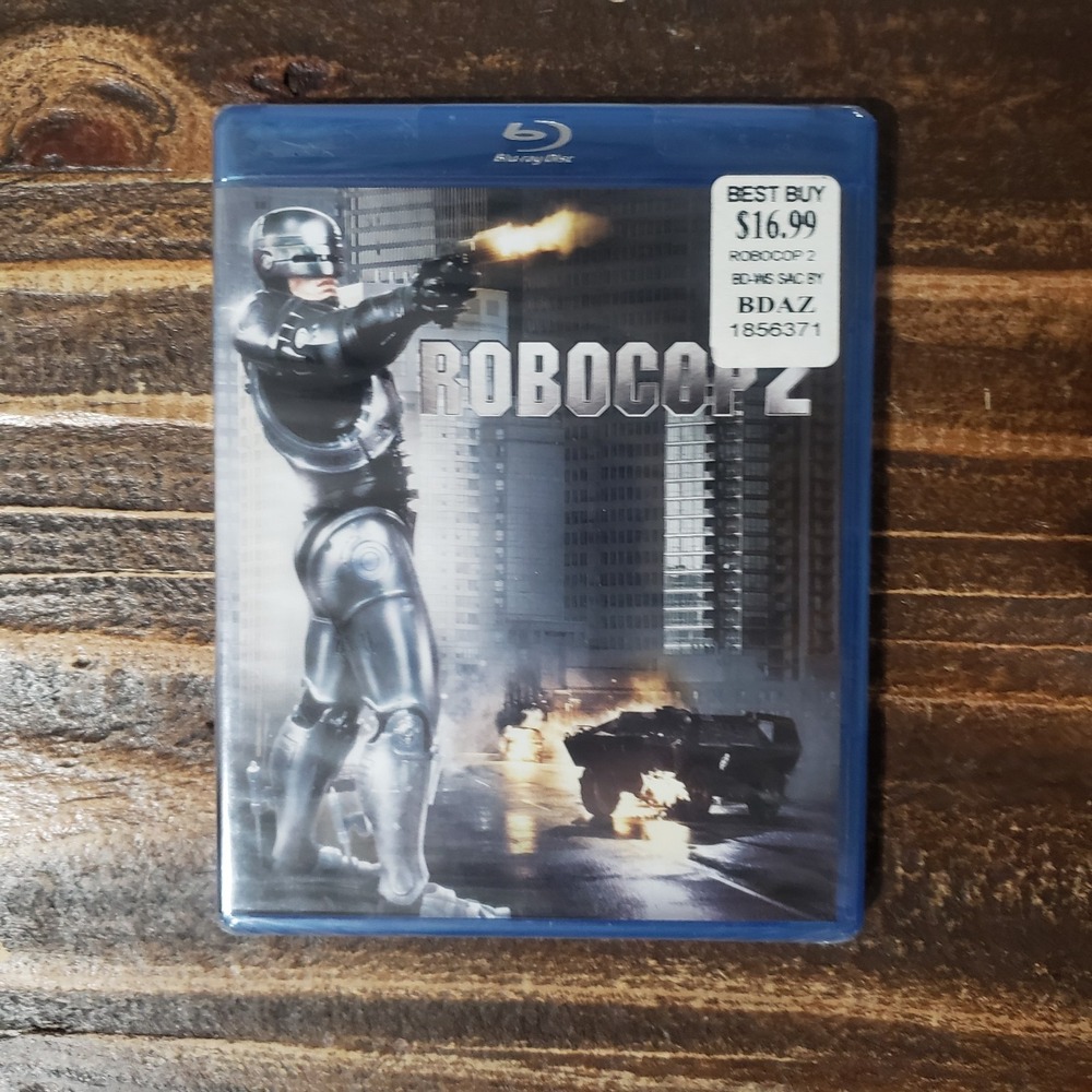 RoboCop 2 Blu-ray Disc 2010 New Sealed Sci-Fi Action Movie